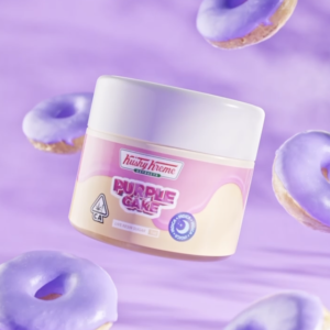 Kushy Kreme Purple Cake